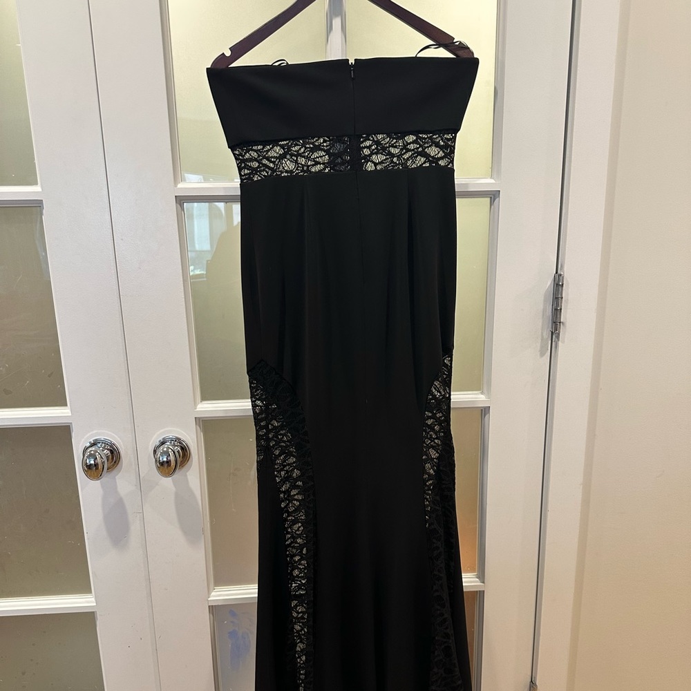 Sexy, can I? Long black dress